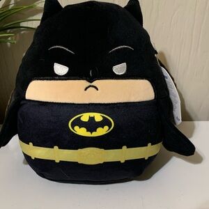 Batman Squishmallow with Black and Yellow